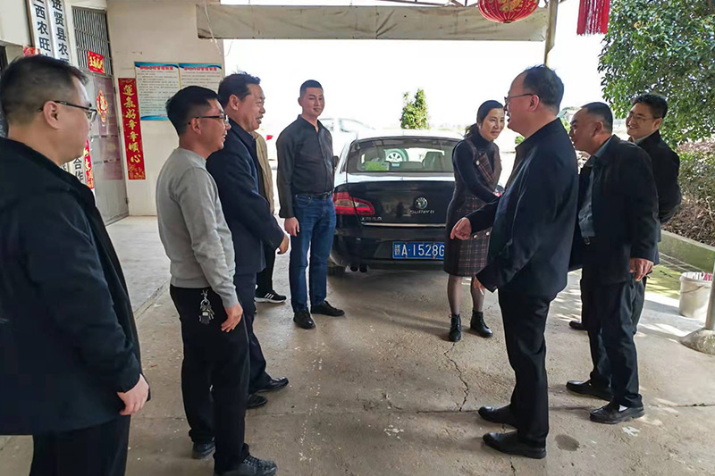 省市縣有關(guān)領(lǐng)導(dǎo)蒞臨公司指導(dǎo)